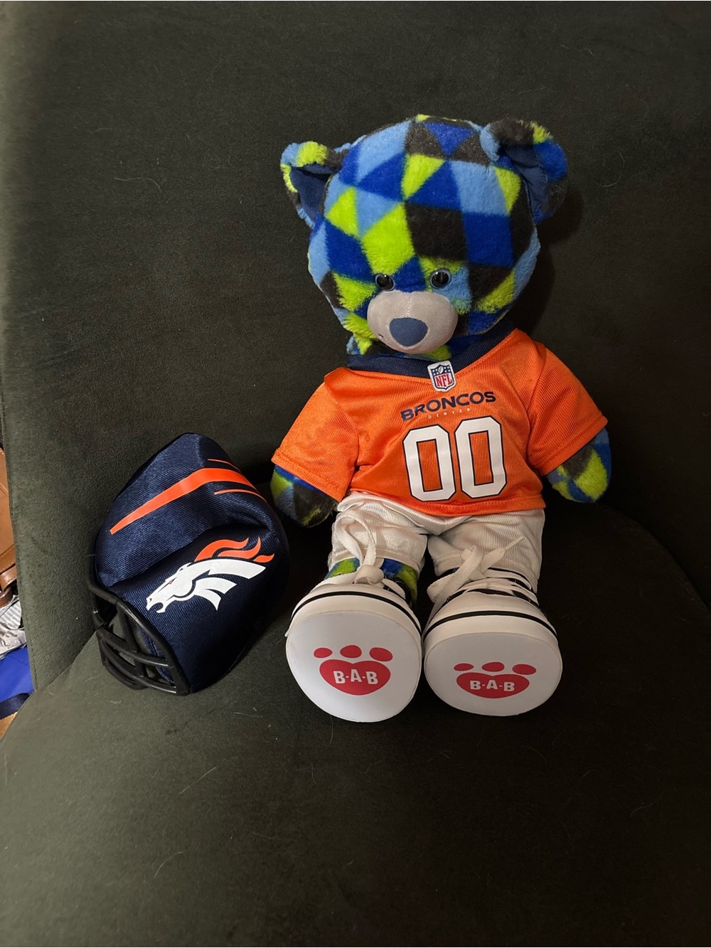 Build A Bear Denver Broncos Bear